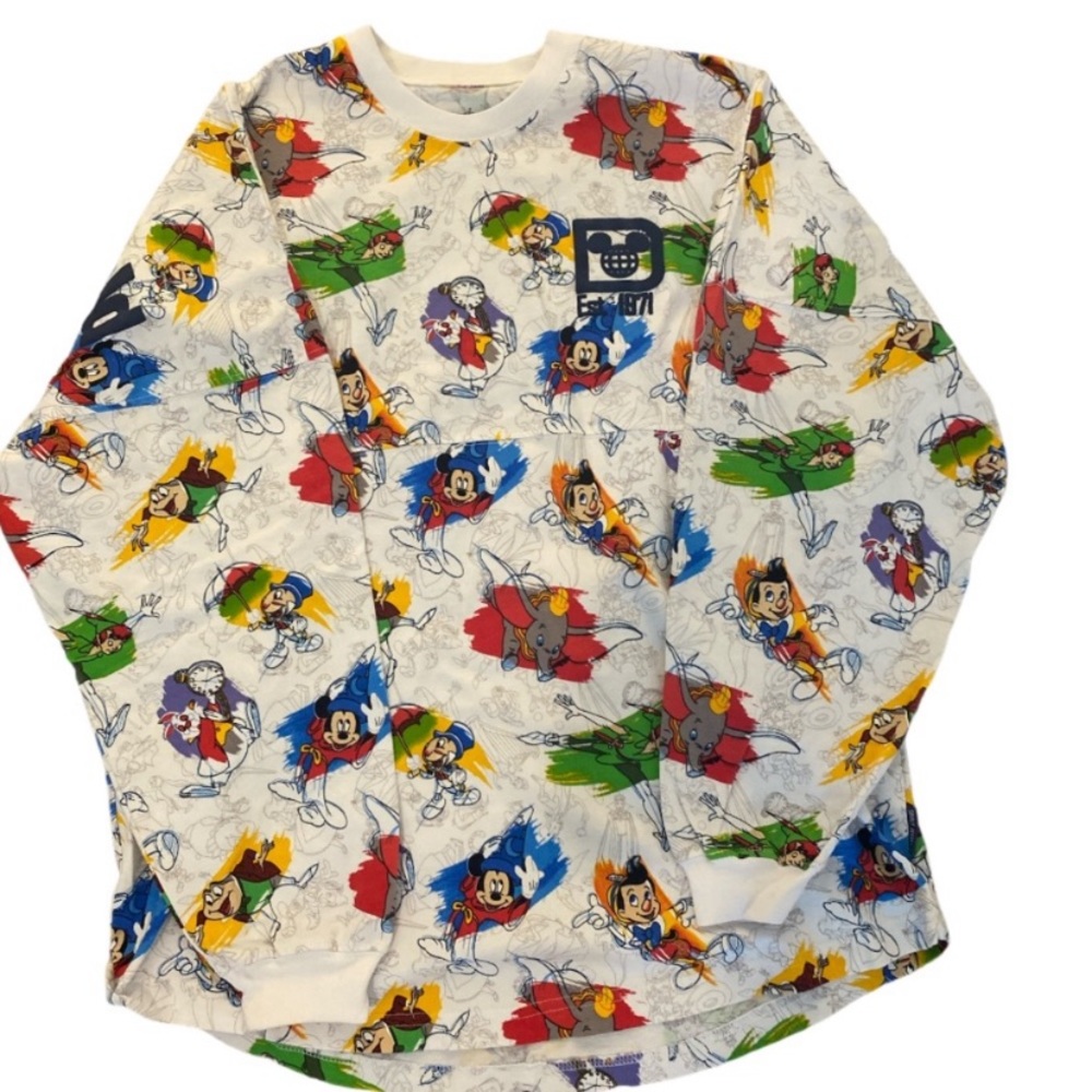 NWT WDW Ink & Paint Spirit Jersey Size Small